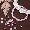 8 Style Pink & Purple Series Opaque Acrylic Beads MACR-YW0001-50-7