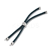 Twisted Nylon Cord Silder Bracelets DIY-B066-03P-30-1