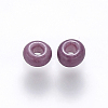 8/0 Baking Paint Glass Round Seed Beads SEED-S036-01B-18-2