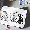 Plastic Drawing Painting Stencils Templates DIY-WH0396-0163-3