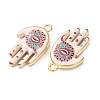 Religion Printed Alloy Pendants AL-CBA7256-24G-4