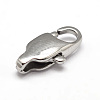 Tarnish Resistant 304 Stainless Steel Lobster Claw Clasps STAS-N078-12G-1