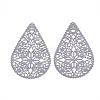 430 Stainless Steel Filigree Pendants LS-X-STAS-S108-15A-2