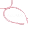 Flower & Unicorn Alloy Enamel Charm Bracelets BJEW-JB11696-03-4