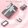12Pcs 3 Colors Cardboard Paper Jewelry Set Boxes CBOX-FS0001-02-2