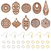 DIY Earring Making Kits DIY-TA0013-42-2