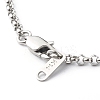 304 Stainless Steel Rolo Chain Necklaces NJEW-JN03568-01-5