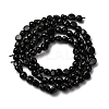 Natural Black Tourmaline Beads Strands G-I389-A30-A-3