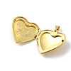 Brass Locket Pendants KK-C092-25G-03-2
