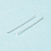 Brass Flat Head Pins KK-WH0058-03C-S-3