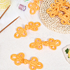 10Pcs Handmade Chinese Frog Knot Buttons Sets AJEW-CY0001-01C-3