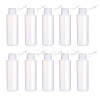 100ml PE Plastic Empty Refillable Flip Cap Bottles LS-MRMJ-WH0037-13C-1