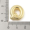 Brass Micro Pave Clear Cubic Zirconia Pendants KK-E093-04G-Q-3