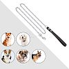 3Pcs 3 Style Iron Curb Chains & PU Leather Handles Ropes AJEW-CA0001-69-3