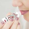 80Pcs 8 styles Paper Lip Balm Adhesive Label Stickers STIC-WH0026-007-5