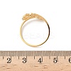 304 Stainless Steel Cuff Rings for Women RJEW-F195-01G-5