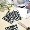 Square PVC 3D Self Adhesive Mosaic Pattern Stickers DIY-WH0260-84C-2