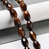 Natural Tiger Eye Beads Strands G-P520-C19-01-2