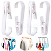 4Pcs Plastic Clothes Clip Hook AJEW-CN0006-34C-1