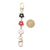 Flower Plastic Enamel Link Purse Short Chain FIND-JF00100-02-2