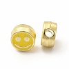 Rack Plating Alloy Enamel Beads FIND-G051-01LG-02-2