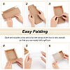 Kraft Paper Storage Gift Drawer Boxes CON-WH0089-37C-01-3