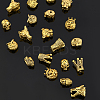 Animal Theme Tibetan Style Alloy Beads TIBEB-PH0013-71AG-RS-4