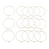 Ion Plating(IP) 316 Surgical Stainless Steel Wine Glass Charms Rings LS-STAS-L214-01G-01G-1