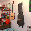 Acrylic Guitar Display Stands Set ODIS-WH0011-48-7