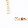 Natural Multicolor Tourmaline Handmade Beaded Chains Bracelet Making AJEW-JB00907-02-2