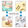 Tarnish Resistant 304 Stainless Steel Cookie Cutters LS-DIY-E012-13A-3