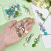 12Pcs 3 Colors Sea Turtle Synthetic Turquoise Pendants Decoration HJEW-NB00201-3
