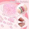 100Pcs Frosted Baking Paint Glass Beads DGLA-YW0001-36C-5