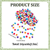 13M Polyester Pom Pom Ball Ribbon OCOR-ME0001-26-2