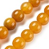 Natural Multi-Color Agate Beads Strands G-A261-B18-14mm-2