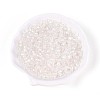 Transparent Spray Painted Glass Beads EGLA-N018-4mm-12-2