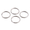 Non-Tarnish 304 Stainless Steel Split Key Rings LS-STAS-H153-02P-1