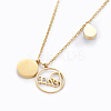 304 Stainless Steel Pendant Necklaces NJEW-F264-20G-3