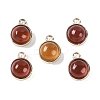 Natural Carnelian Pendants G-K372-03G-05-1