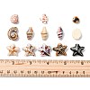 26Pcs 13 Styles Handmade Porcelain Ceramic Beads PORC-FS0001-29-5