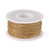 1Roll 304 Stainless Steel Cable Chains CHS-UN0001-26-3