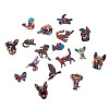 Craftdady 17Pcs 17 Style Alloy Enamel Pendants ENAM-CD0001-14-2