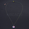 201 Stainless Steel Pendants Necklaces NJEW-S105-JN627-1-2