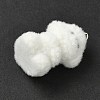 Flocking Resin Pendants RESI-K203-14A-3