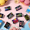 Leaf Paper Self Adhesive Mini Candy Bar Wrappers DIY-WH0604-010-4