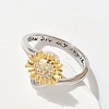 Rotatable Open Finger Rings for Women LS-RJEW-H245-02PG-3