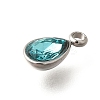304 Stainless Steel Pendants STAS-Q346-04P-02-2