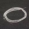 Natural Rainbow Moonstone Beads Strands G-F460-08-2