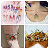 DIY Butterfly Wing Earrings Making Kit DIY-TA0003-73-12