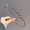 Alloy Rhinestone Hair Bands PW-WGAD6DB-02-1